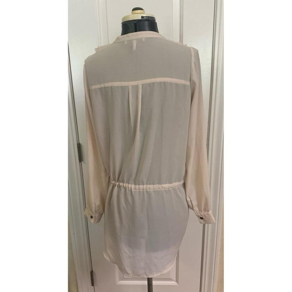 Heartloom Blush Color Long Sleeve Blouse, Size XS - Picture 4 of 6